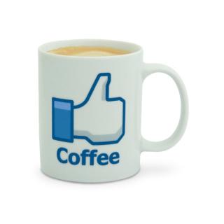 Facebookový hrnček Like Coffee 300ml