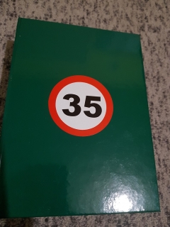 DAVDAN Kniha Príručka oslávenca "35"