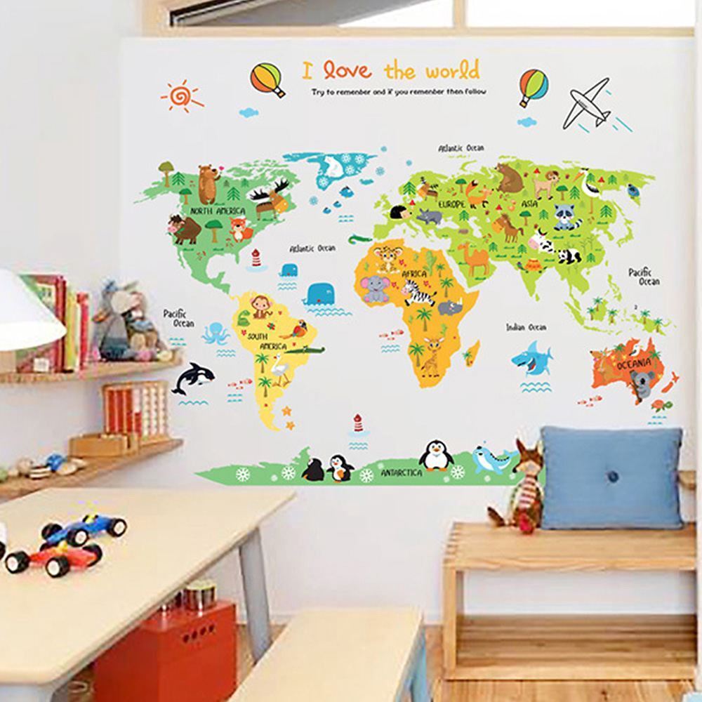 GFT Detská mapa sveta