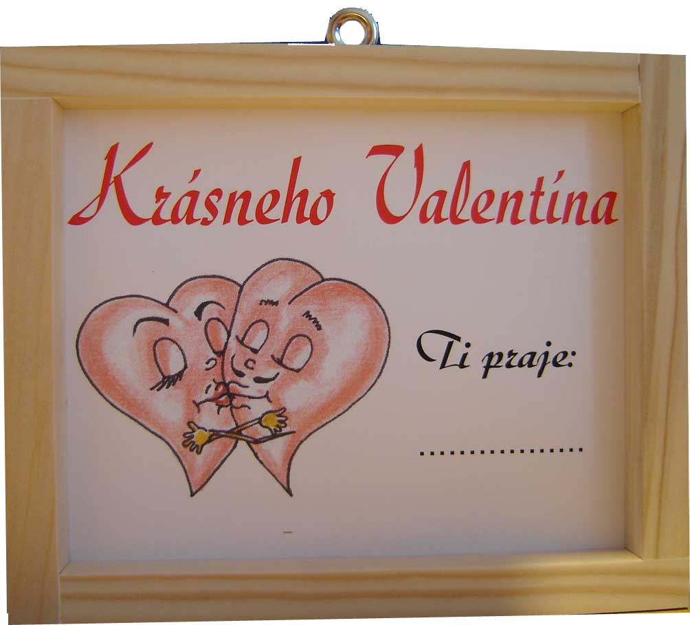 DAVDAN Obrázok Krásneho Valentína