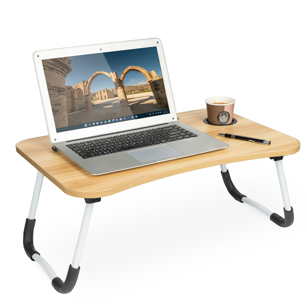 KIK KX5184 Rozkladací stolík na notebook do postele