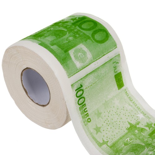 Malatec 20880 Toaletný papier 100 EURO XL