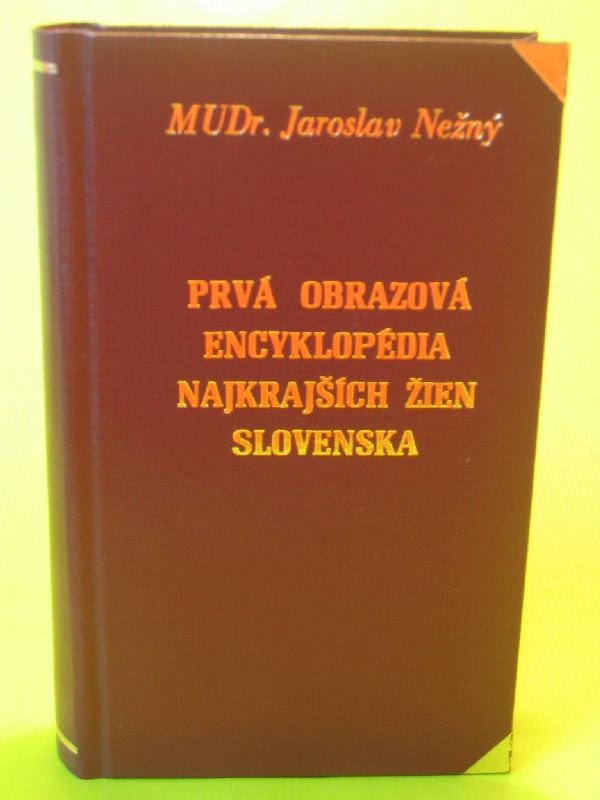 DAVDAN Kniha Encyklopédia najkrajších žien Slovenska