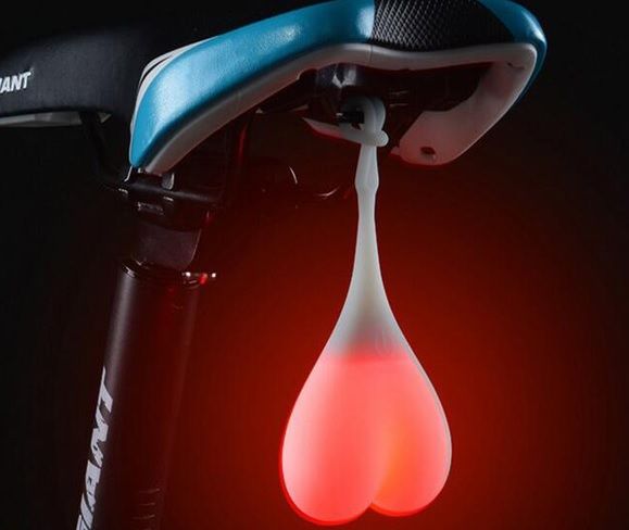 Svetlo na bicykel svietiace vajíčka Bike balls