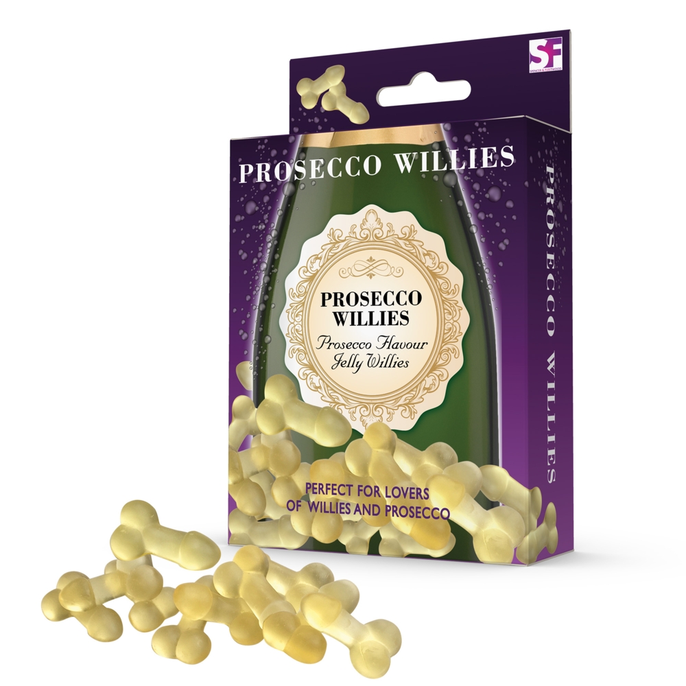 Prosecco Willies - gumené cukríky v tvare penisu (120g)