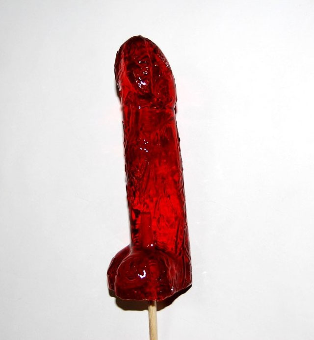 Divja lízatko penis 14cm