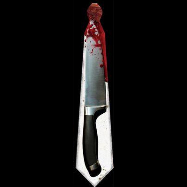 OOTB Party kravata Nôž