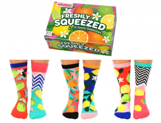 ODD Socks dámske veselé ponožky FRESHLY SQUEEZED