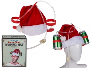 Vianočná pivná čiapka