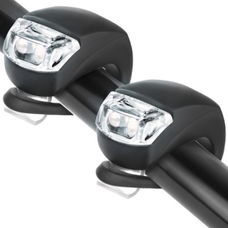 Iso Trade Silikónové svetlá na bicykel 2ks