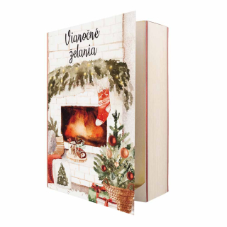 Bohemia Gifts Kozmetická sada kniha - Vianočné želania