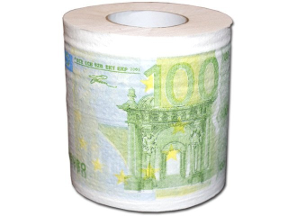 Divja Toaletný papier 100 Eur 