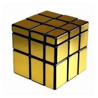 GFT Mirror cube zlatá
