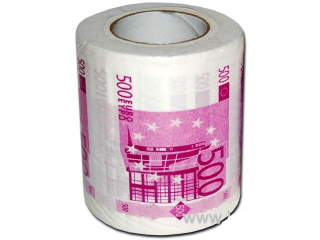 Divja Toaletný papier 500 Eur