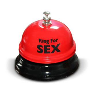 Stolový zvonček na sex