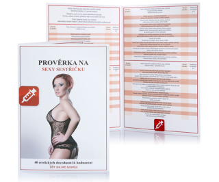 Erotická hra Prověrka na sexy sestřičku - Česká verzia