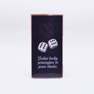 Divja čokoláda s odkazom - jediné kocky...