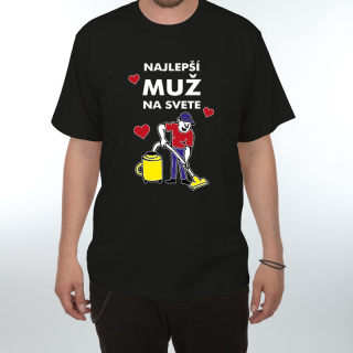 Divja Pánske tričko - Najlepší muž na svete