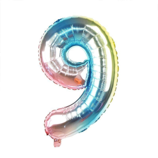 Nafukovacie balóny čísla - 9